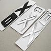 3D ABS Car Styling Letters Rear Trunk Auto Decals Logo X1 X6 Sticker Emblem For BMW X1 X6 E84 E71 Exterior Accessories