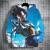 Hot Sale Trend Hip-Hop Hooded Sweatshirt S-5XL Adults Dragon Ball Battle Suit 3D Print Hoodie Sports Sweatshirt Top Clothing