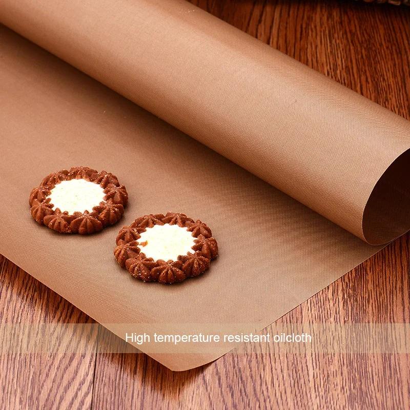 High Temperature Oil - proof Fiberglass Cloth Bake Pad, Thick Oven Resistant Baking and Cooking Tools