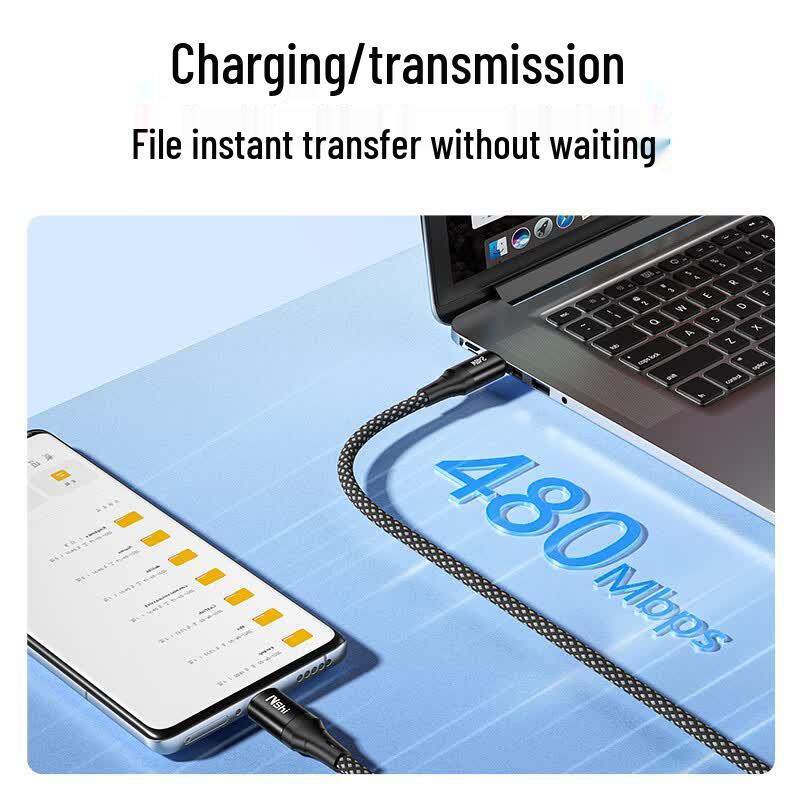 Nengshi Dual Type-C 240W Fast Charging Data Cable