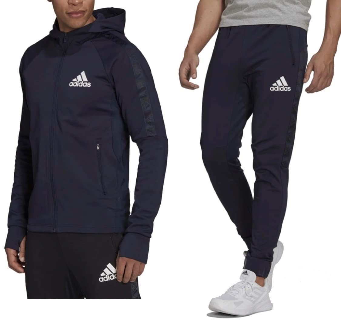 

Толстовка Aero Lady Designed to Move Sports Motion Logo Hoodie IYQ73 Legend [Adidas] Мужская чернильно-белая (H28796)