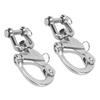 2PCS Snap Shackle 316 Stainless Steel Quick Release High Strength Universal for Sailboat Rigging 87mm