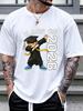 Class of 2026 Dabbing Graduate Shirt Funny Cartoon Graduation Print Cute Graduation Outfit Perfect for Graduation Party