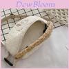 Plush Cartoon Shoulder Bag For Women With Embroidery And Phone Pocket