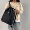 Saco de treinamento de fitness com cordão waterpeoof mochila bolsa de alta capacidade vários bolsos compartimento de sapato para deslocamento natação