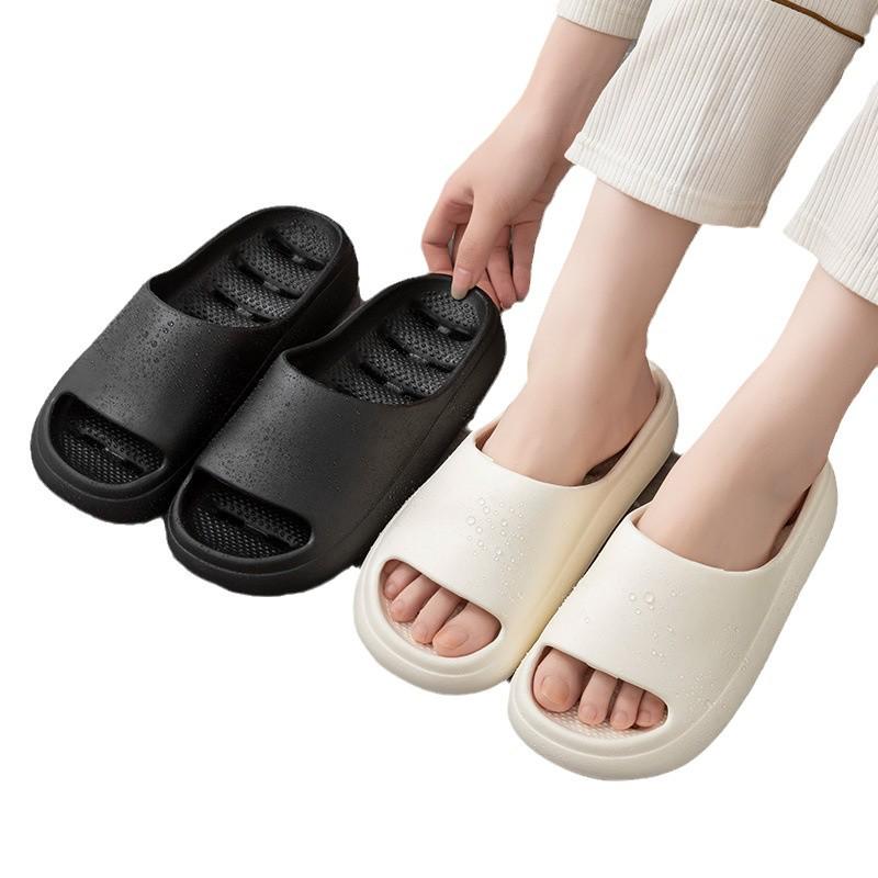 Unisex Non-Slip Quick-Drying Bathroom Shower Sandals with Thick Soles
