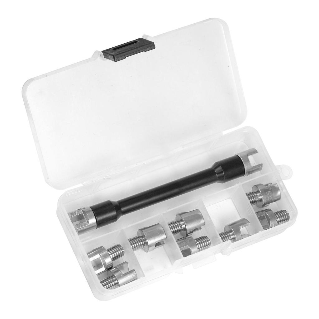 Spoke Spanner Wrench Adjust Bicycle Rim Tension with Dustproof Box Steel