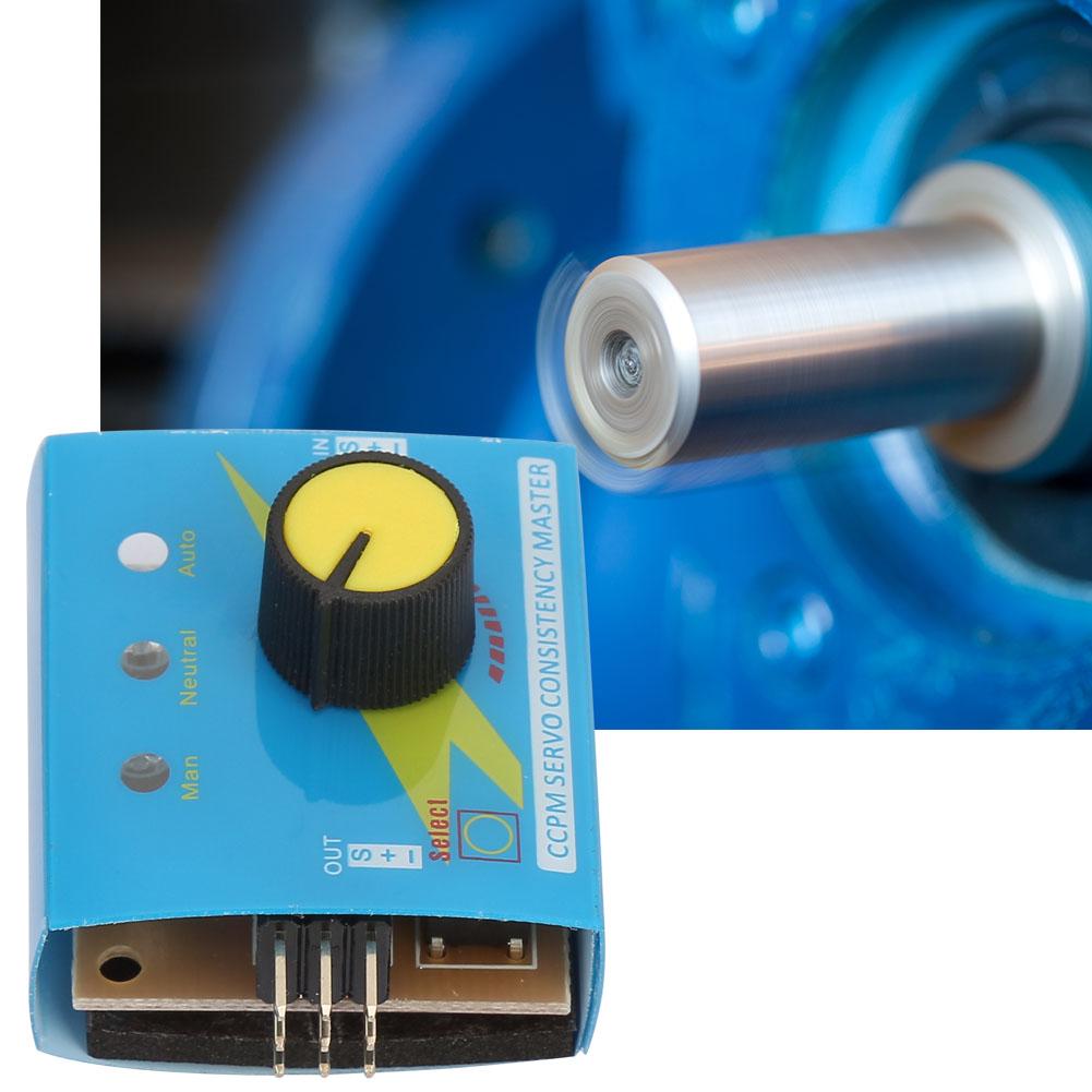 3 Channels Multi Servo Tester RC Motor ESC Testing with Three Stage Indicator DC 4.2 6.0V