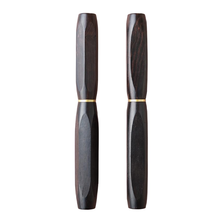 WANCHER World Hexagonal Fountain Pen Medium Tree/Legend/Ebony (M Nib)