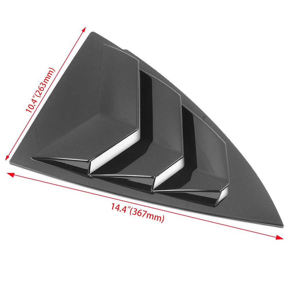 Tesla Model Y Rear Window Sunshade Louver Sticker