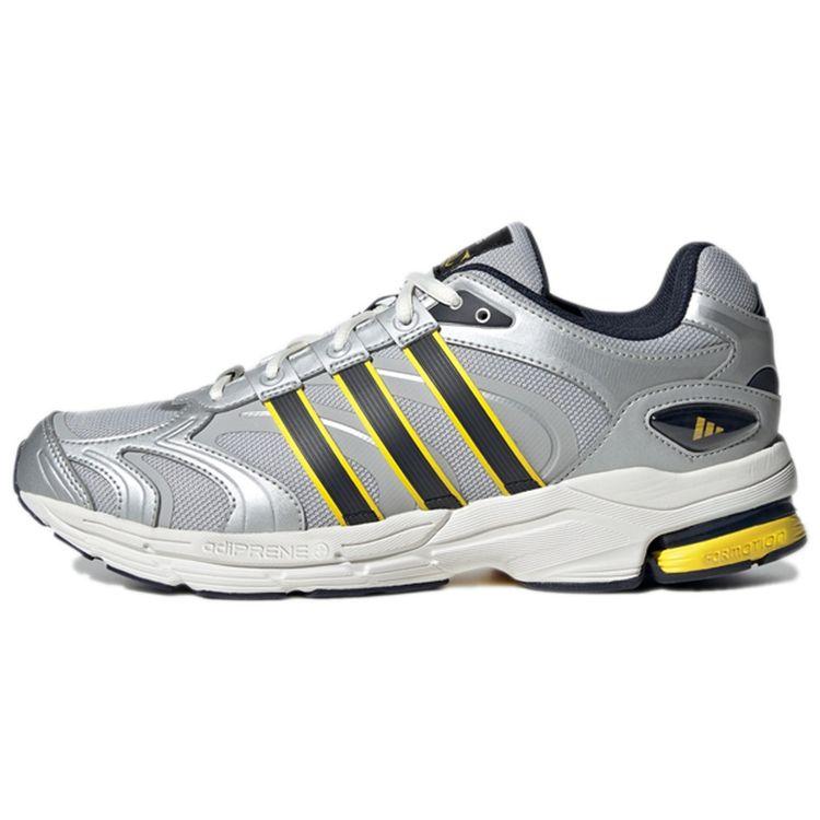 Adidas Spiritain 2000 Comfortable Retro Slip-Resistant Durable Low-Top Running Shoes Men Sneakers Silver Blue GY6602