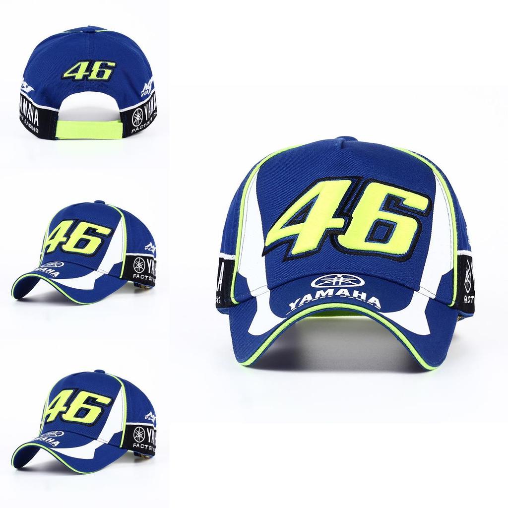 Premium Quality Moto Gp 46 Motorcycle Valentino Rossi 3d F1 Racing Cap Men Yamaha Hats
