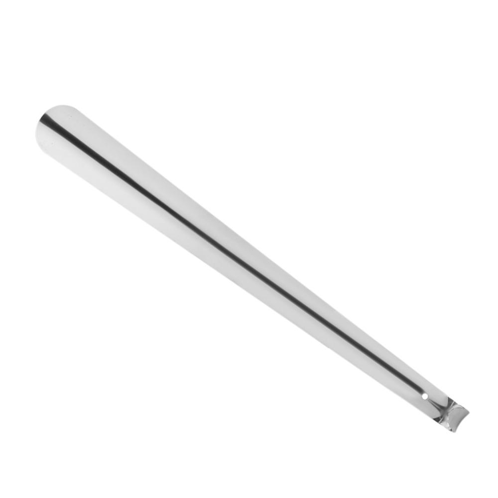 Lightweight Stainless Steel Stainless Steel Shoe Horn 41*4cm Sliver Shoe Lifter Shoe Helper Tool Travel