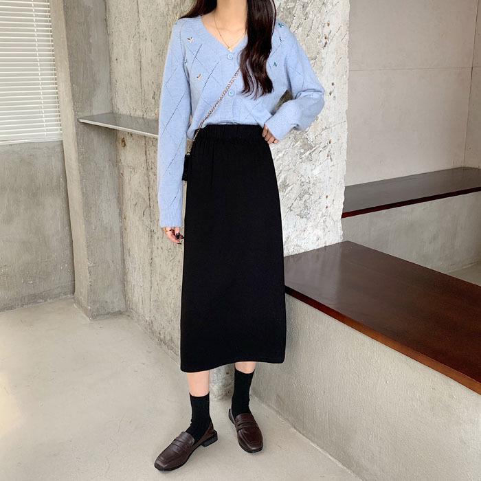 

Summer 2024 High-Waisted A-Line Skirt: French Style Slimming Bodycon for Women XXL