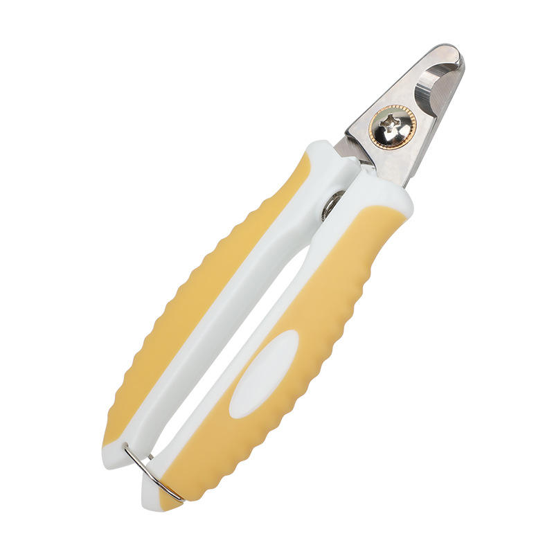 High Quality Pet Cat Dog Nail Clippers Cutter Scissor Stainless (Yellow,M) жёлтый