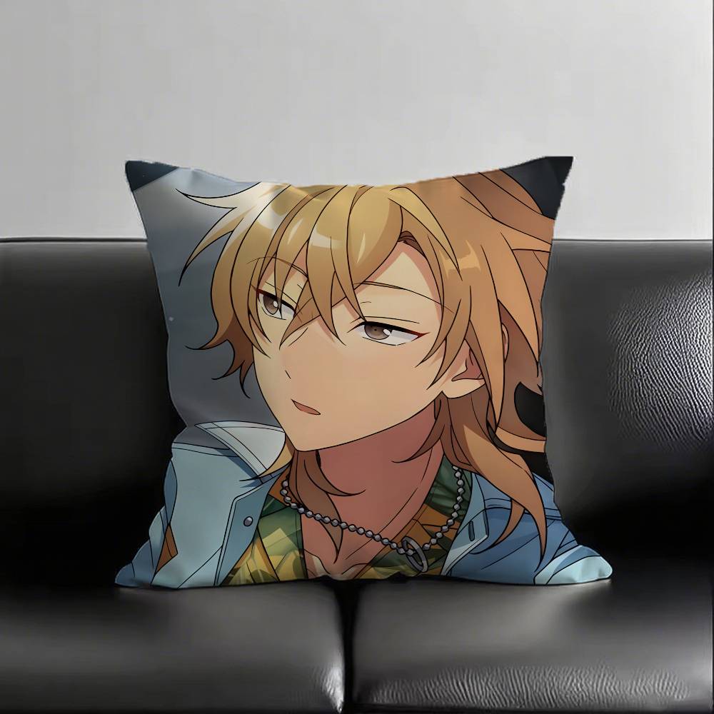 1pc Kaoru Hakaze Pillow Case Fashion Square Pillowcase Bedroom Sofa Room Ins Decoration Leisure