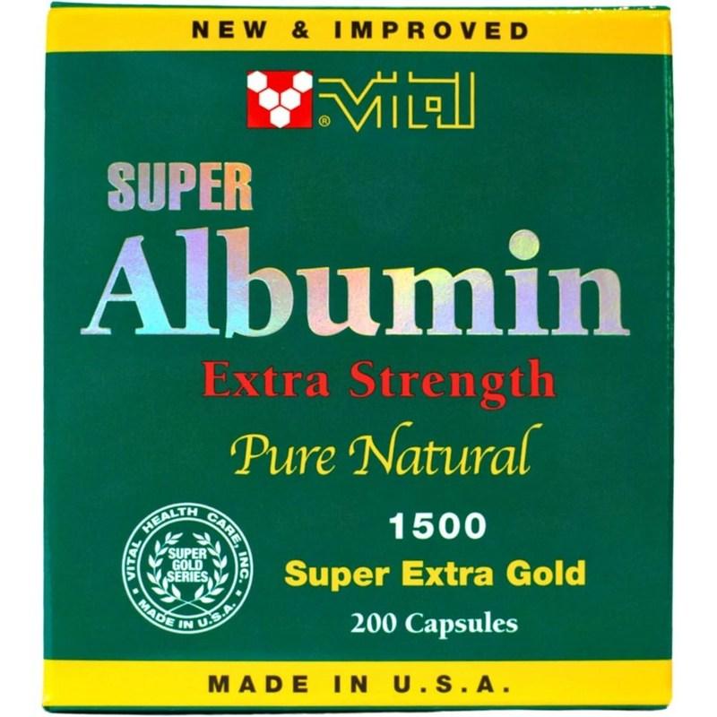 

Vital Super Albumin Gold 1500mg 200 capsules, tablets, 1 unit