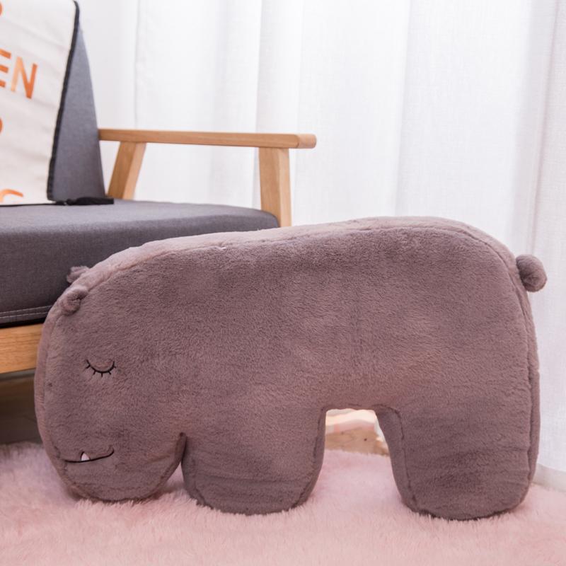 Lovely 1pc Polar Bear Plush Doll Baby Super Soft Stuffed Wearable Sleeping Bear Pillow Animal Plush Toy Kids Gifts