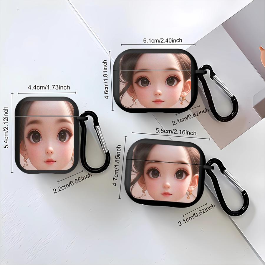 Holding Coffee Cup Girl Case For Airpods Pro 1 3 Pro2 4 Pro3 2 Earphone Cases Cover