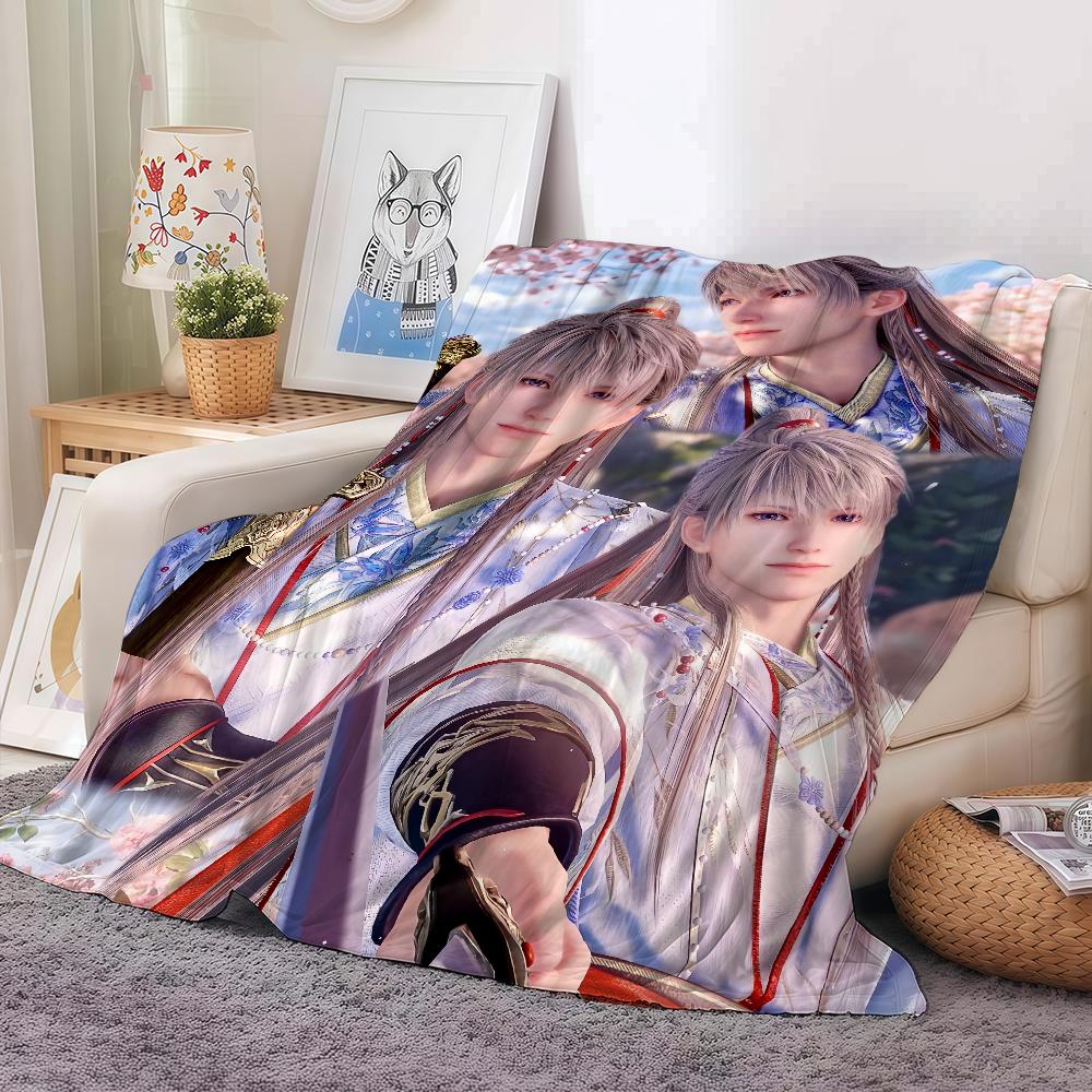 Game Deepspace Xavier Blanket Warm Soft Suitable For Bedroom Sofa Bed Living Room Office Travel Camping Gifts 75X95CM