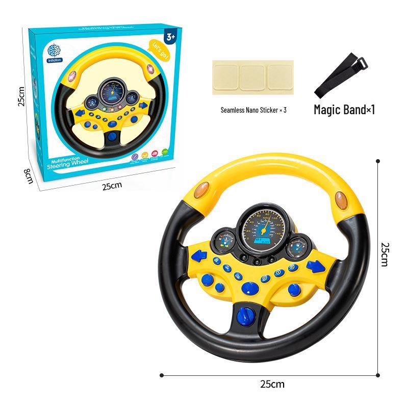 Children's Co-pilot Steering Wheel: Interactive In-car Simulation Toy for Early Education