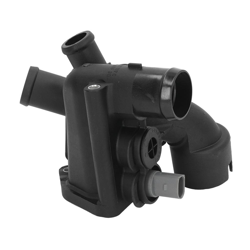 Engine Thermostat Set ABS Engine Parts with Gasket 95510611100 Replacement for CAYENNE 3.2 V6 2004‑2006