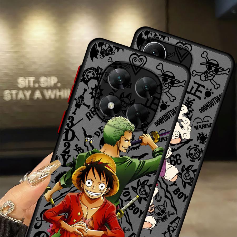 Anime One Piece Luffy Zoro Funda Back Phone Cover Case for Xiaomi Redmi Note 14 14C A4 11 12 13C 13 Pro Plus 9S 10