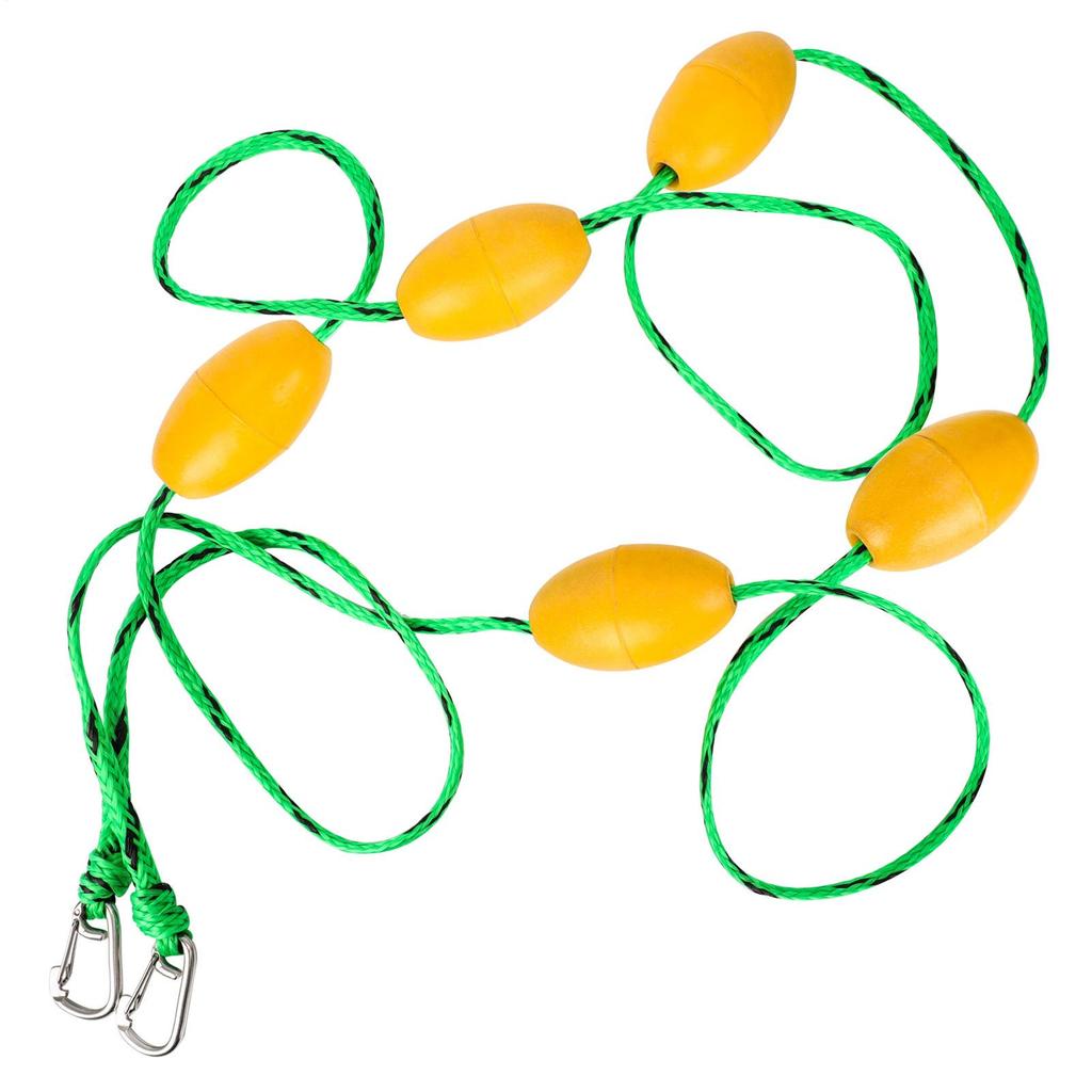 Pool Divider Rope Float 16.4Ft Swimming Pool Safety Divider String Lane String With Stainless Hooks Effective Visibility