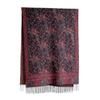 Scarf Women'S Imitation Core-Spun Yarn Cashew Nut Jacquard Ethnic Style Thickened Scarf Long Scarf Fringed Shawl
