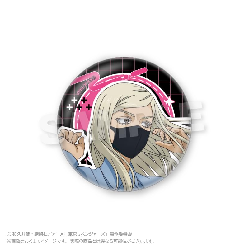 Tokyo Revengers Trading Hologram Can Badges Shopping Box of 9 Ver.