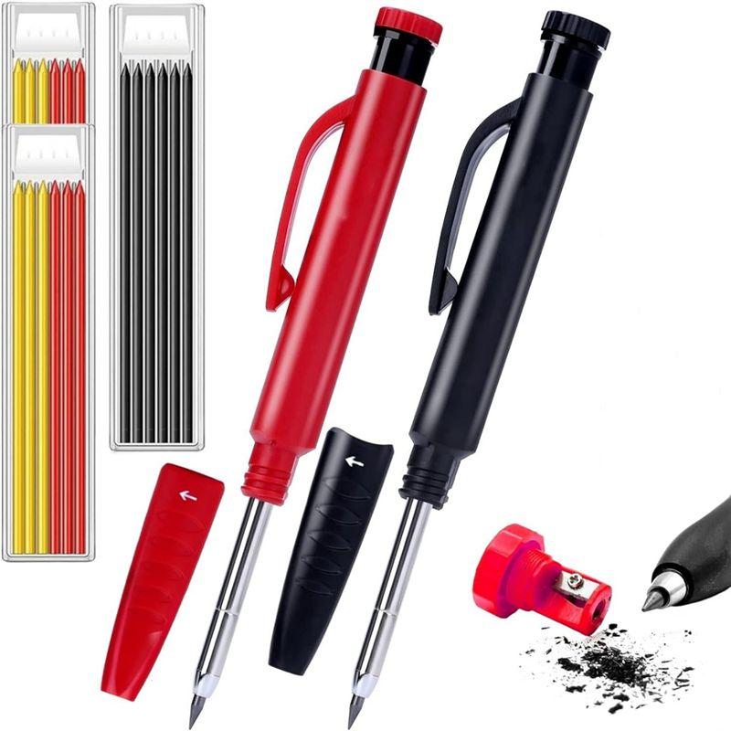 A20F-Mechanical Carpenter Set For Carpenter, Architecture Pencils With Fine Point, Marking Tools Construction/Carpenters