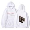 The Vampire Diaries Print Hoodie Unisex Pullover TV Show TVD Damon Stefan Elena Character Graphic Hooded Sweatshirt Casual Long Sleeve Streetwear