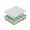 1pc Silicone Freezer Tray with Lid Durable Kitchen Storage Container for Soup BrothSauces Stackable Prep Freezing HomeDaily Use