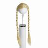 Adjustable Fit Pet Wig Braids with Bangs Reusable Cats Dogs Cosplay Pigtails Dressing Up Comfortable To Wear