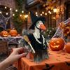 Dark Style Goose Witch Dress Up Costume Porch Goose Witch Scene Prop  Halloween Party