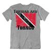 Trinidad Tobago Flag Tshirt Tshirt Tee Top City Map Courage Dedication Purity