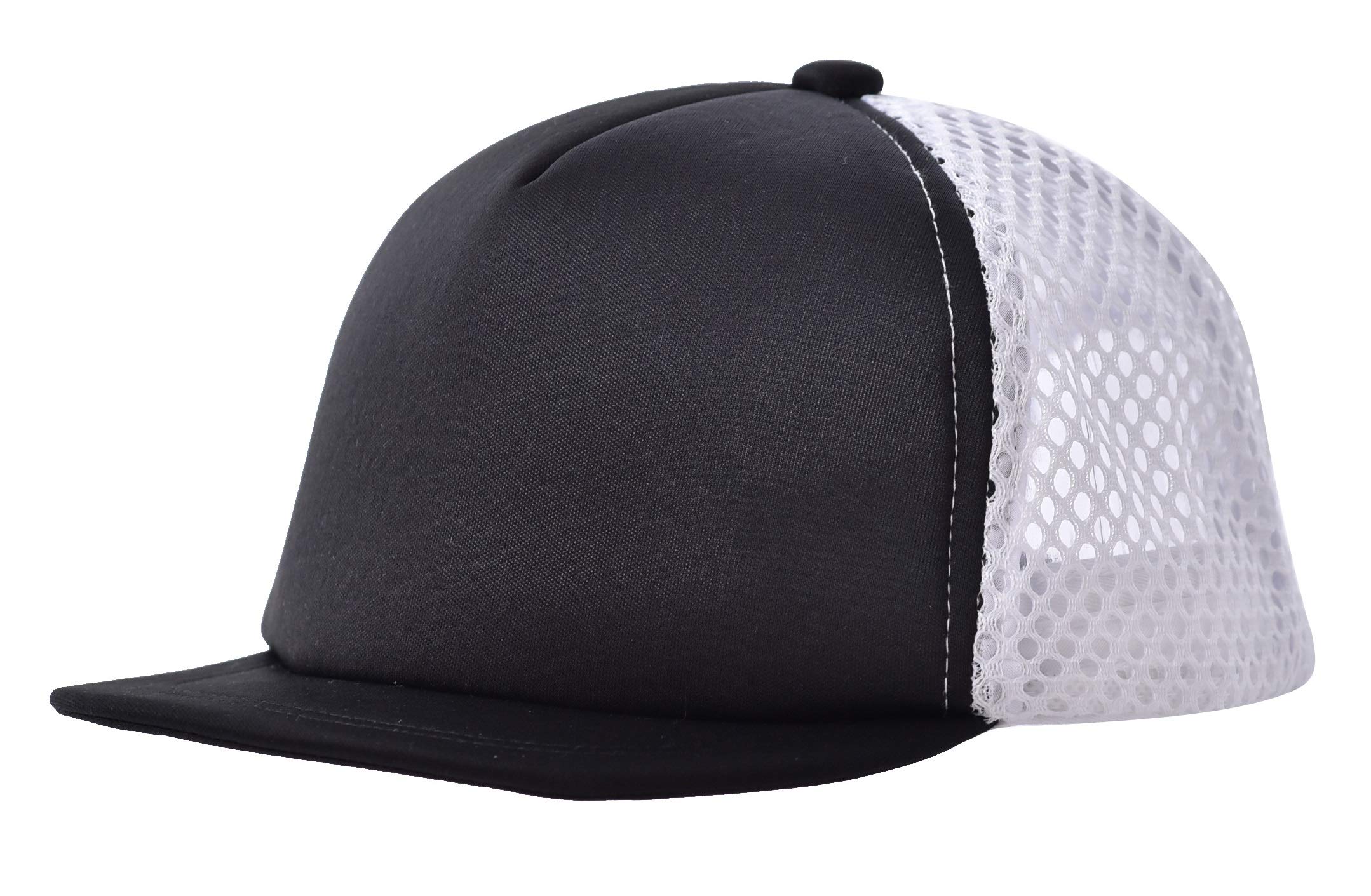 

Open Mesh Short Brim [TARO WORKS] Cap, Black/Black/White