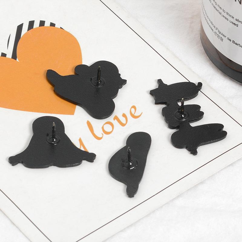 Cute Cartoon Sloth Brooch Pin Women Men Cowboy Badge Fashion Brooch Collar Pins