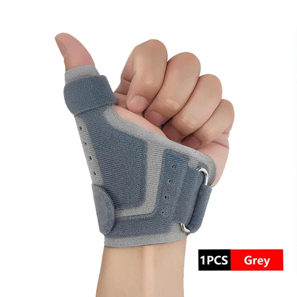 1Pcs Reversible Thumb & Wrist Stabilizer Splint For Trigger Finger, Arthritis, Tendonitis, Sprained And Carpal Tunnel Supporting