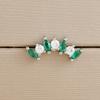 1PC Silver Color Stainless Steel Mini Stud Earrings Women Girls Heart Star Flower Helix Ear Cartilage Piercing Jewelry Gifts