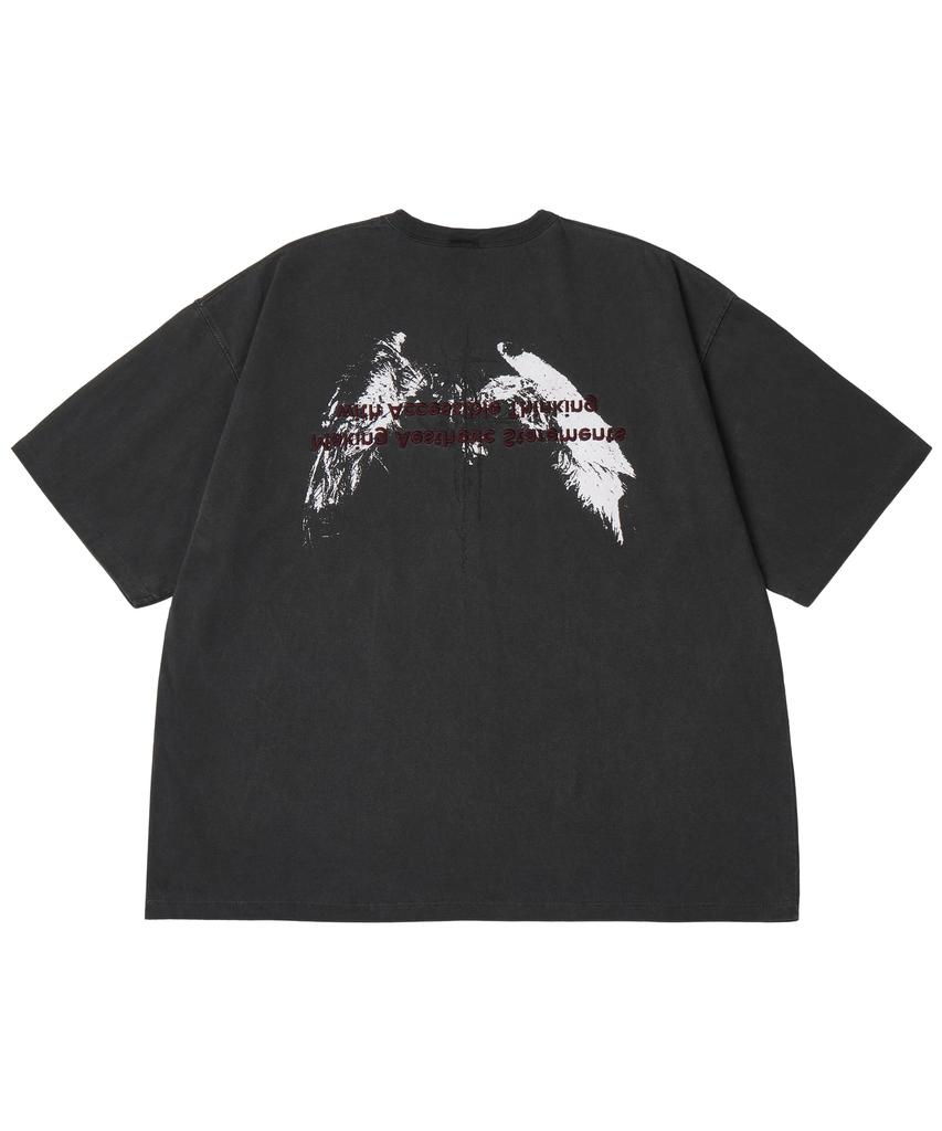Masateu P. Flapping Short Sleeve _ Dark Gray