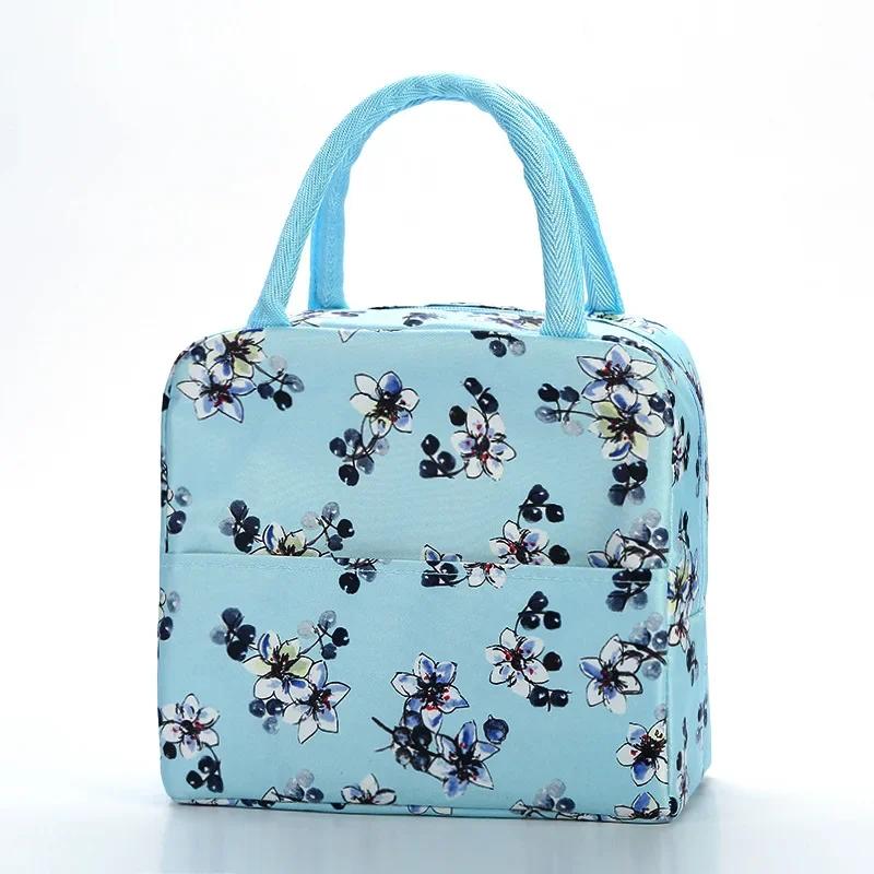 Portable Insulated Thermal Cooler Lunch Bag Box For Women Girls Kids Children Food Fresh Tote Cartoon Pouch