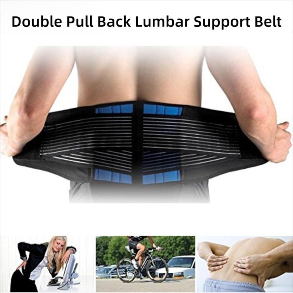 Double Pull Waist Orthopedic Corset Adjustable Waist Trainer Brace  for Women Men
