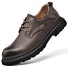 Men's Classic Retro Work Clothes Comfortable Casual Shoes Outdoor Sports Mountain Climbing Anti Slip Wear-resistant Oxford Shoes