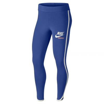 Solid Logo Print Sports Leggings Women Leggings Game-Royal 893641