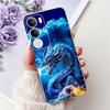 For Vivo Y19S V2419 Cool Dragon Tiger Painting Phone Case For Vivo Y19s Y 19S 4G Soft Silicone TPU Cases