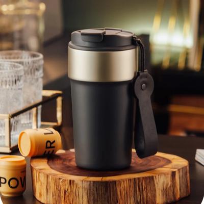 Edelstahl Wiederverwendbare Tasse Kaffee Gute Teegeschirr Trinkgeschirr Thermo-Kaffeetasse zum Tragen Thermosflasche Espressotassen Kaffeegeschirr Becher Tee
