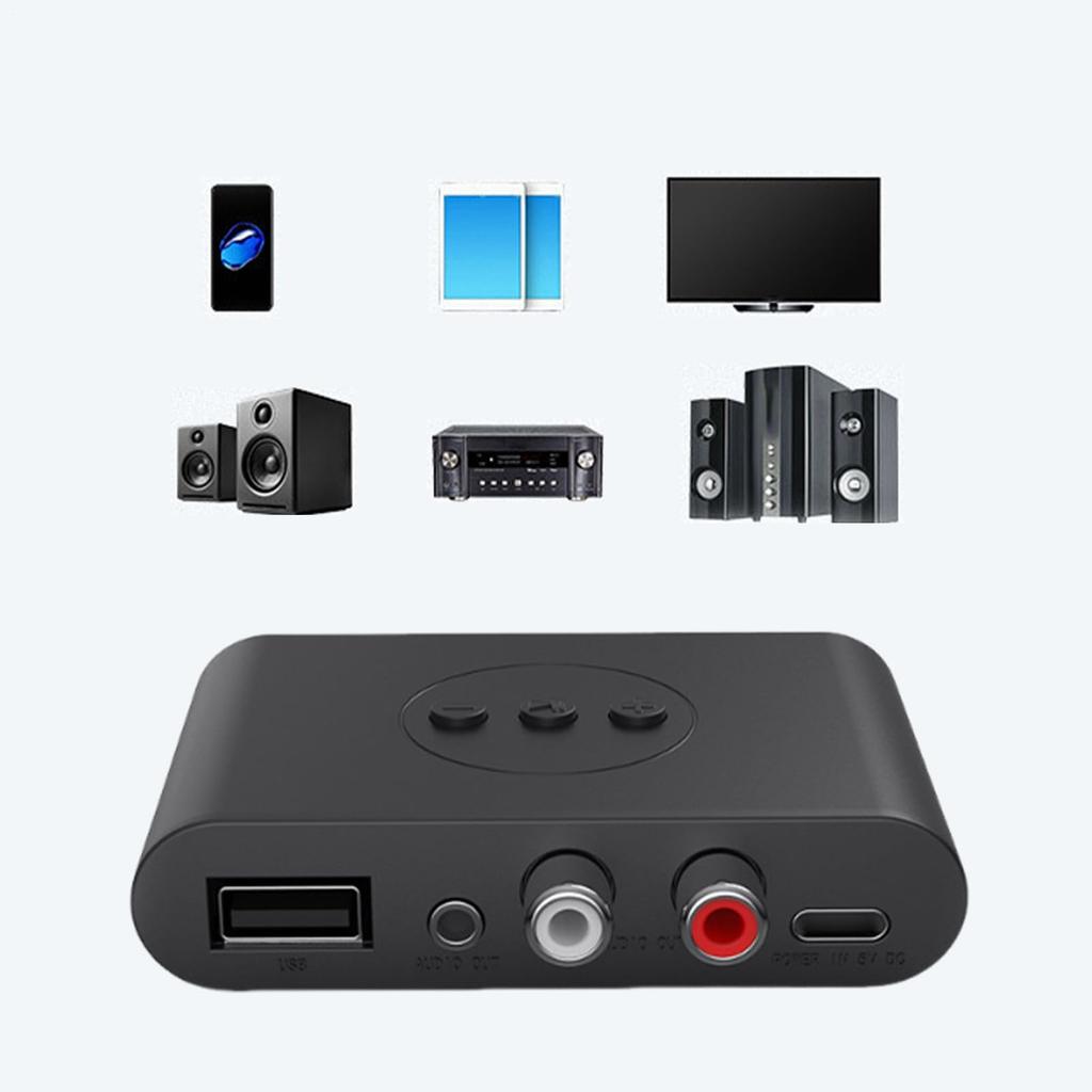 Sistem Audio Streaming Muzică - Adaptor Receptor Auto, Difuzor Sunet Clar | Călătorie Rutieră