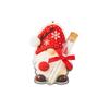Acrylic Christmas Gnome Savings Tube Hanging Ornament for Christmas Tree and Holiday Decor
