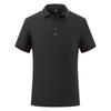 Ice Silk Summer Short Sleeved Slim Fit Polo Shirt Men's Base Shirt